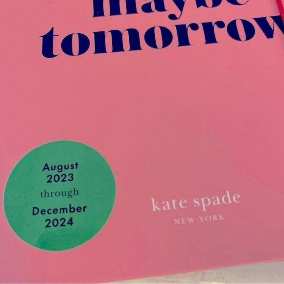Kate Spade Planner Journal Agenda Notes Aug 2023 - Dec 2024 NWT not used - Picture 8 of 8